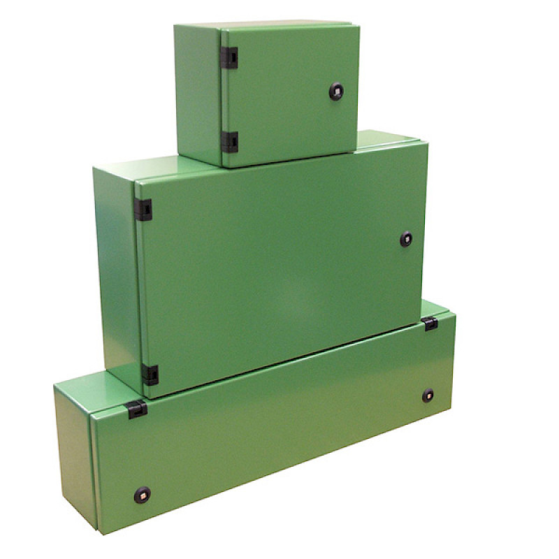 Green boxes