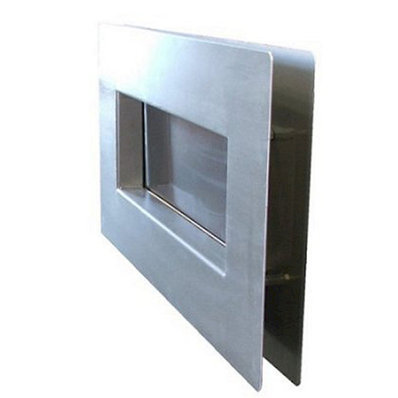 Stainless steel chute